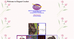 Desktop Screenshot of elegantcrochet.com